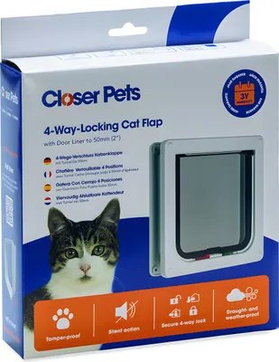 Produktbild von Cat Mate Katzenklappe 235W weiß