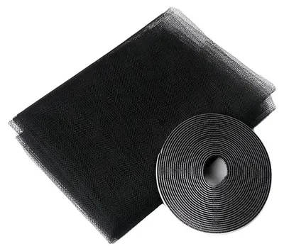 Productafbeelding van Insectenwerend, duurzaam nylon materiaal, eenvoudige installatie, zwart