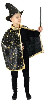Immagine prodotto di Costume per bambini - Mantello da strega con stelle