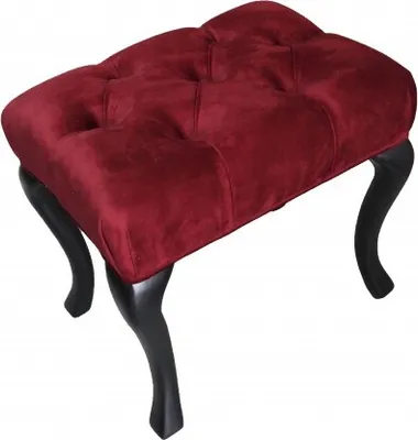 Produktbild von Hocker Roma Designer Luxus Hocker Polster Sitz Textil Relax Beistell Sofa