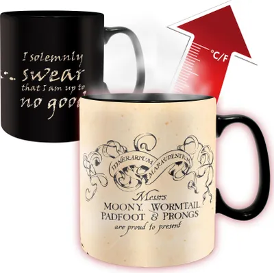 Produktbild von HARRY POTTER - Mug Heat Change - 460 ml Marauder cardboard
