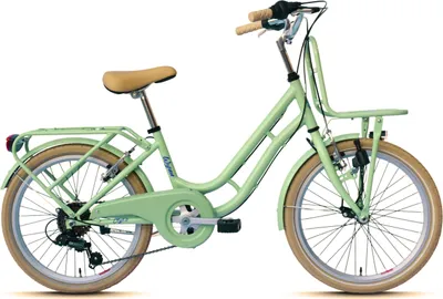 Produktbild von WYNN Kinderrad 20 Zoll KID1.0 grün Rahmenhöhe 30 cm 6 Gänge V-Brake