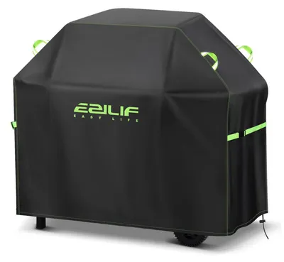 Productafbeelding van Grillbescherming, weerbestendig, 132x66x110 cm, 420D Oxford, waterdicht, scheurbestendig, UV-bescherming