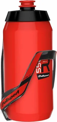 Obrázok produktu pre POLISPORT Bundle Kit - Držiak Pro+Fľaša R550 červená - 550ml