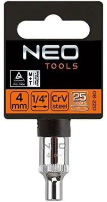 Immagine prodotto di NEO TOOLS Presa esagonale 1/4", 10 mm, superlock