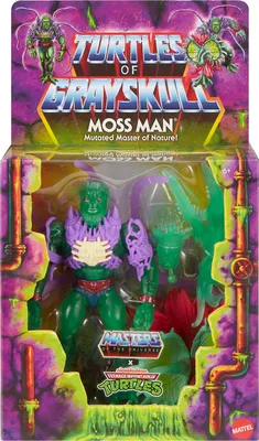 Produktbild von MOTU X TMNT Gravskull MOTU x TMNT: Turtles of Grayskull Deluxe Actionfigur Moss Man 14 cm
