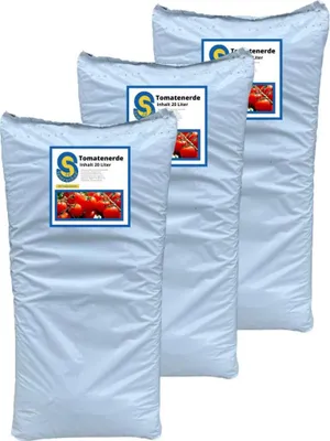 Produktbild von 3 Säcke a 20ltr Samenshop24® Tomatenerde Gemüseerde in Gärtnerqualität