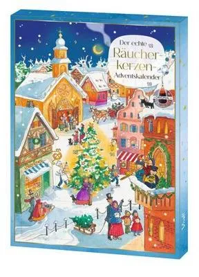 Obrázok produktu pre Skutočný adventný kalendár s vonnými sviečkami