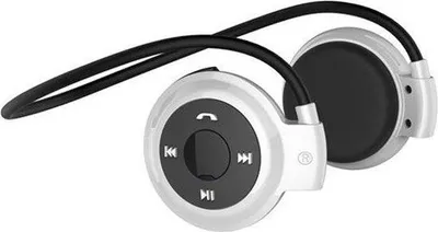 Immagine prodotto di Auricolari sportivi Bluetooth - Auricolari wireless per la corsa - Cuffie on-ear argentate