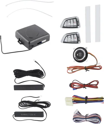 Obrázok produktu pre DC12V Autoalarm Inteligentné diaľkové ovládanie One Button Start Keyless Entry Kit Univerzálny pre vozidlá bez Bluetooth