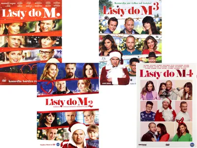 Produktbild von Listy do M. Kolekcja 1-4 Pakiet [4DVD]