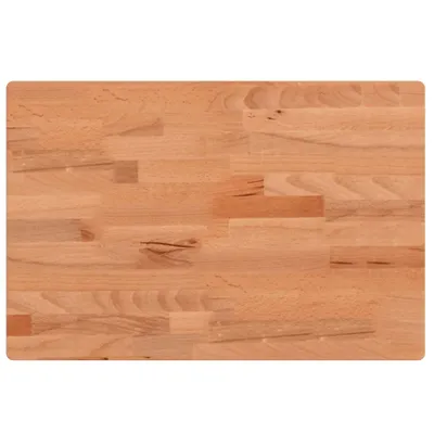 Image de vidaXL Plateau de lavabo 60x40x4 cm bois massif hêtre