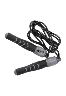 Produktbild von ENDURANCE Springseil mit integriertem Zähler 1001 Black One size
