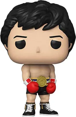 Obrázok produktu pre Rocky POP! Movies Vinyl Figur 45th Anniversary Rocky w/Gold Belt 9 cm