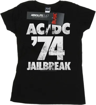 Produktbild von AC/DC - "Jailbreak 74" T-Shirt für Damen BI4656 (XL) (Schwarz)