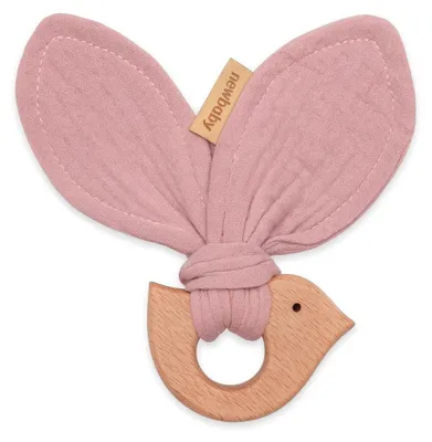 Obrázok produktu pre Hryzátko s vtáčikom New Baby Bird pink