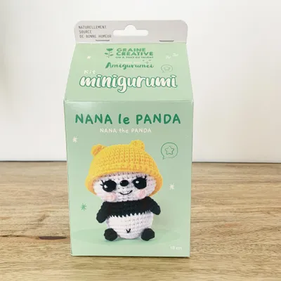 Image de Kit Minigurumi Panda - Graine Creative