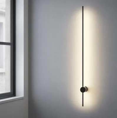 Produktbild von Ideal Lux 341002 ESSENCE Wandleuchte LED 12W 1450/890lm 4000K schwarz