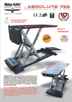 Produktbild von BIKE-LIFT Absolute 756 Split Hubtisch - AS756-003