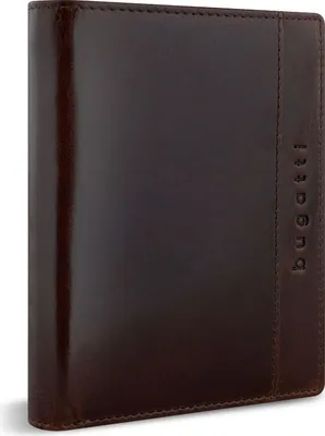 Produktbild von bugatti Geldbörse Romano Wallet With Flap Brown dunkelbraun