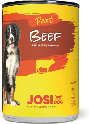 Produktbild von JosiDog | Paté Beef | Nassfutter 12x400g