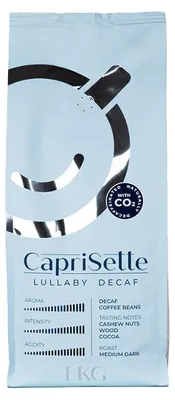 Produktbild von Koffeinfreie Kaffeebohnen Caprisette Lullaby Decaf, 1 kg