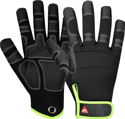 Produktbild von Hase Montagehandschuhe Technik, 5 Finger Größe 10,  10 Stk