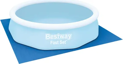 Zdjęcie produktu dla Bestway 58001, Podkładka naziemna, Niebieski, 3,05 m, 3,05 m, 3,05 m, 879 g