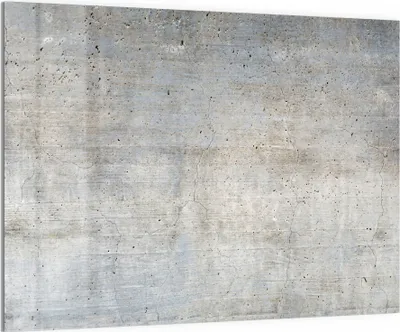 Produktbild von DEQORI Magnettafel Glas 120x90 cm 'Unverputzte Zementtextur' beschreibbar Whiteboard