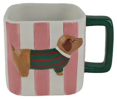 Produktbild von Clayre & Eef Tasse 300 ml Rosa Keramik