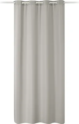Produktbild von JEMIDI Vorhang blickdicht - Gardine mit Ösen Anbringung - Ösenschal Dekoschal 100% Polyester lang für Wohnzimmer Schlafzimmer - einfache Montage