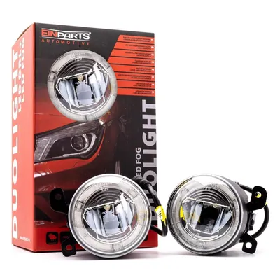 Immagine prodotto di DUOLIGHT Luci diurne e fendinebbia LED FOG + DRL LED (? x T) 90 mm