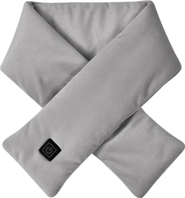 Produktbild von Winter-Heizschal für Damen und Herren, wiederaufladbar, 3 Heizstufen, wasserdicht, leicht, Nacken-Heizkissen