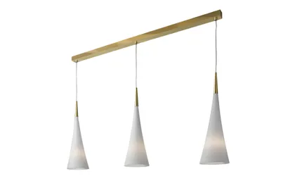 Produktbild von Villeroy & Boch: Pendelleuchte STOCKHOLM goldfarben 3 x 25 W (96835)