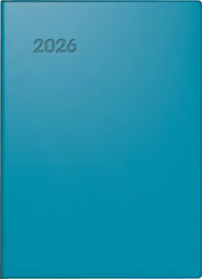 Produktbild von BRUNNEN Taschenkalender Mod. 731 '26 | A6, Kunststoff, petrol
