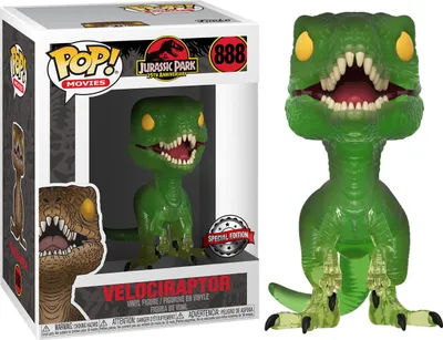 Obrázek produktu pro Sada figurek POP & Tee Jurský park Velociraptor Exclusive