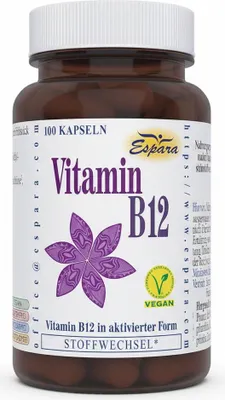 Obrázek produktu pro Vitamin B12 Kapsle 100 kapslí