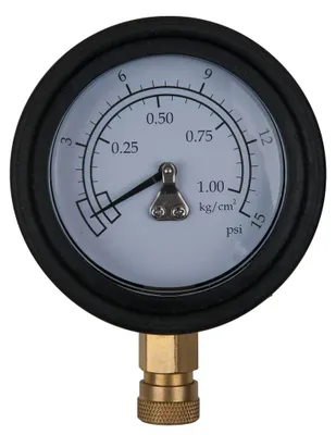 Zdjęcie produktu dla Manometr o średnicy 75,0 mm, zakres pomiarowy 0 - 1 bar, z szybkozłączką 1/4"