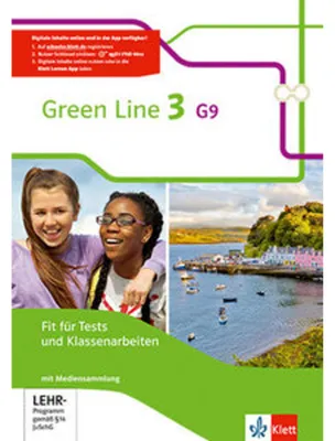 Immagine prodotto di Green Line 3 G9. 7. Klasse. Fit für Tests und Klassenarbeiten mit Lösungsheft und Mediensammlung