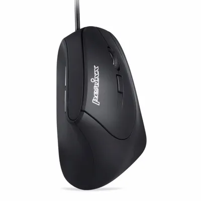 Produktbild von Perixx PERIMICE-515 II, Ergonomische Maus, USB-Kabel, schwarz