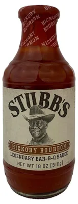 Produktbild von STUBB`S Hickory Bourbon BAR-B-Q  Sauce 450 ml