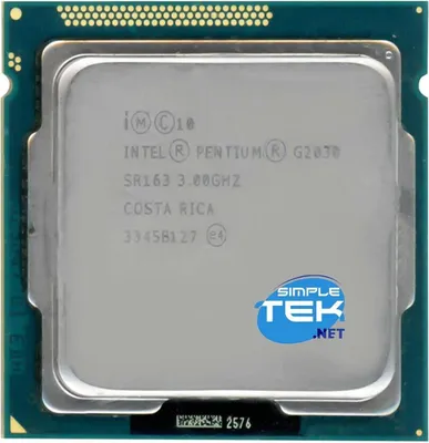 Immagine prodotto di Processore Intel Pentium G2030 3.0 Sr163 3.00ghz Socket Lga1155 Lga 1155 Cpu