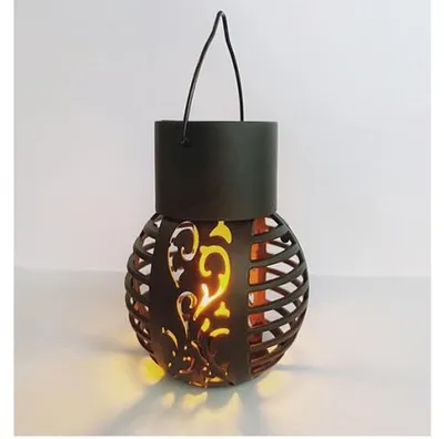 Produktbild von Hilight 507405 Solar-Hängeleuchte 'Flammeneffekt' 3er-Set, mit Schalter