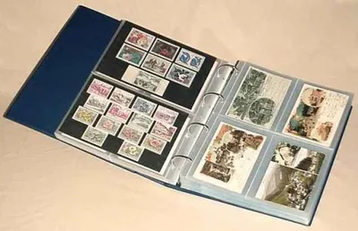Produktbild von KOBRA-Ansichtskarten-Lageralbum Nr. G54 blau