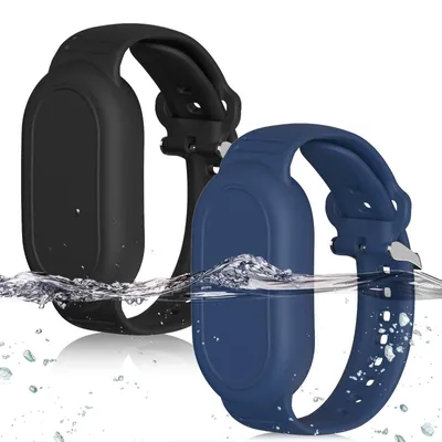 Produktbild von 2 Stück Silikonarmband Schutzhülle für Samsung Galaxy SmartTag2 (2023), weiches