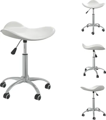 Obrázek produktu pro vidaXL Kancelářská židle bílá Imitace kůže - Kancelářské židle