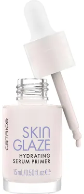 Produktbild von CATRICE Skin Glaze Hydrating Serum Primer 15ml, normale Haut, 15 ml, Gel, Tropfflasche, Feuchtigkeitsspendend, Leuchtend