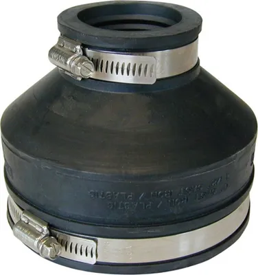 Produktbild von Rohrverbinder Gummi Rohrmuffe Gummimuffe Flexmuffe Rohr Muffe Reduziermuffe 42-50 auf 100-115