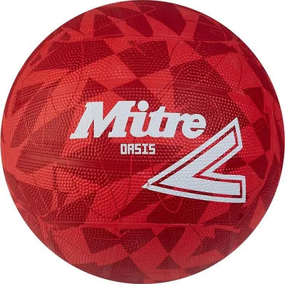 Image de Mitre Oasis Netball Red 5 Red 5