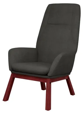 Produktbild von Relaxsessel Dunkelgrau mit Stoffbezug und Schaumstofffüllung 70x77x94 cm (B x T x H)